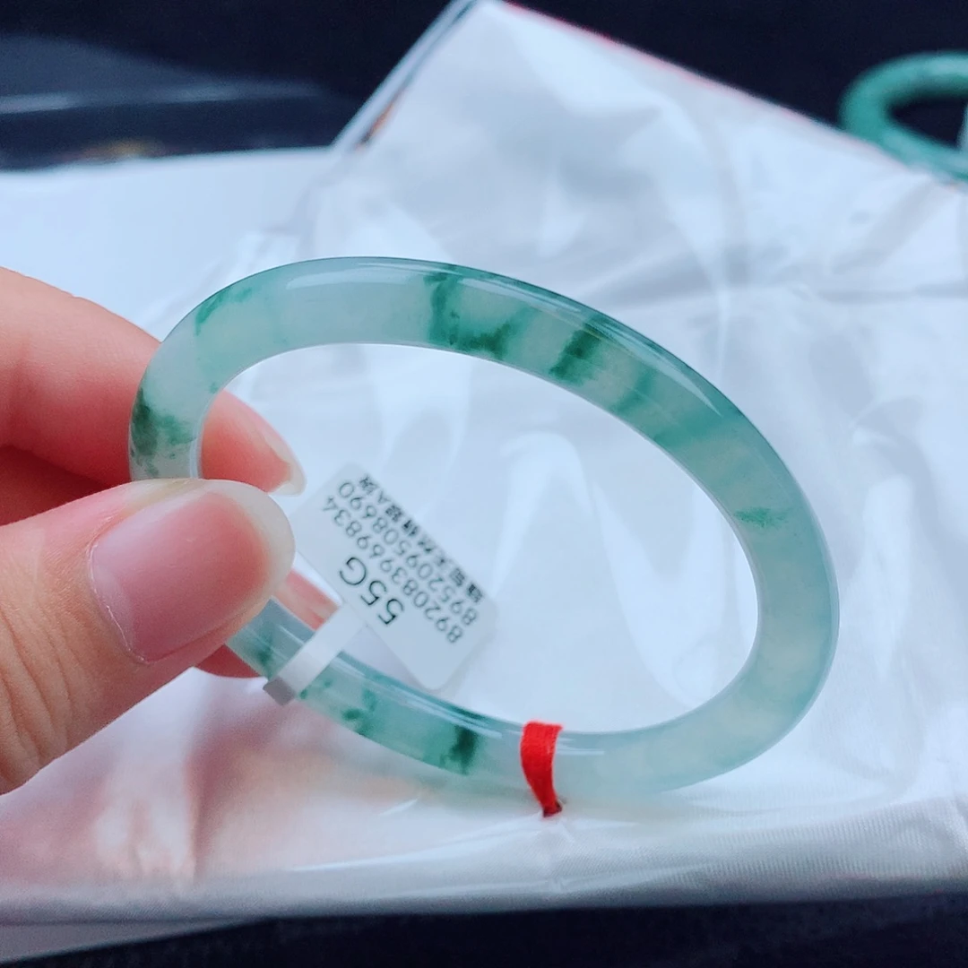 未镶嵌手镯翡翠天然缅甸翡翠A货手镯