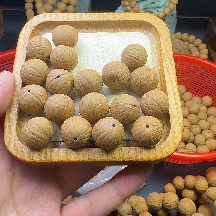 猴头核桃吊坠爱**❤聚宝盆