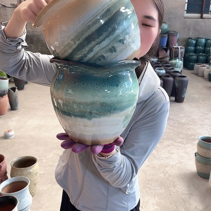 紫砂花盆正品1820g g g g h