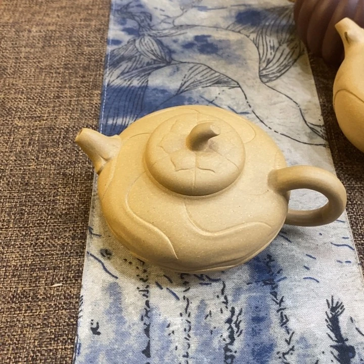 紫砂茶壶凤卷葵260cc原矿黄金段新年特惠价