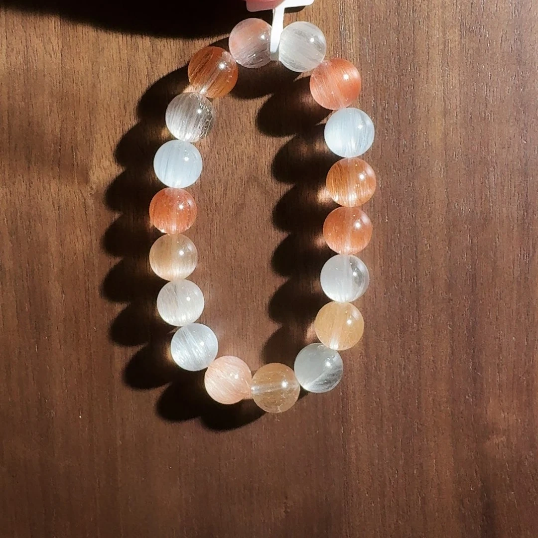 未镶嵌手串水晶小*情天然水晶手串小心情10+