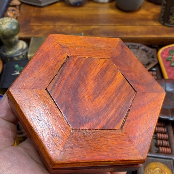 紫檀木类端景台陶瓷艺术陶瓷艺术