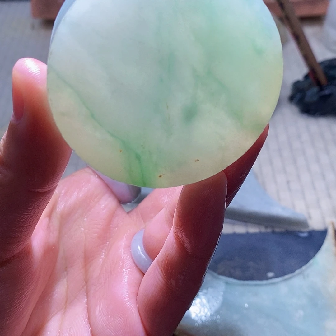 翡翠未镶嵌颈饰888