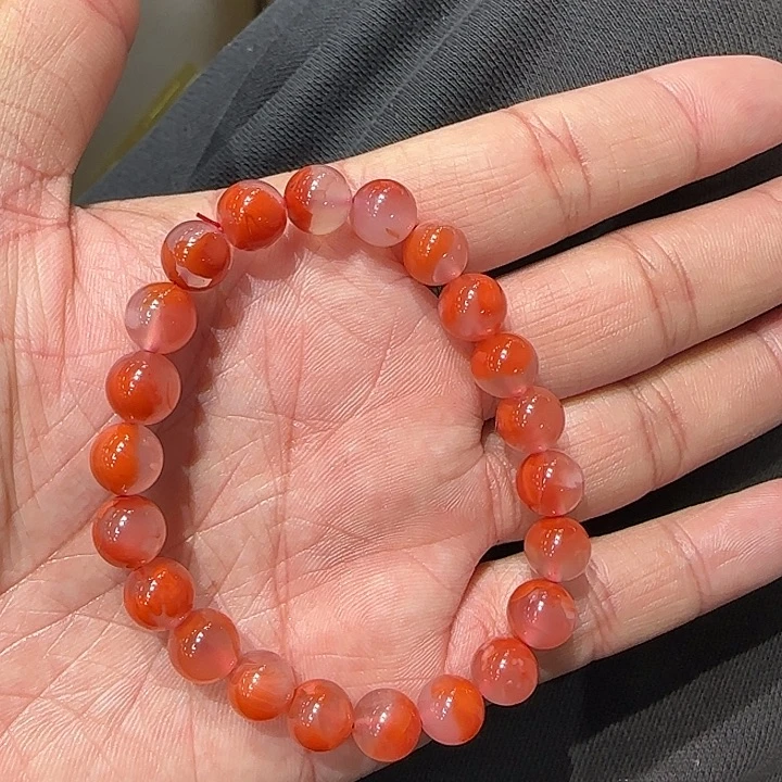 南红玛瑙未镶嵌颈饰