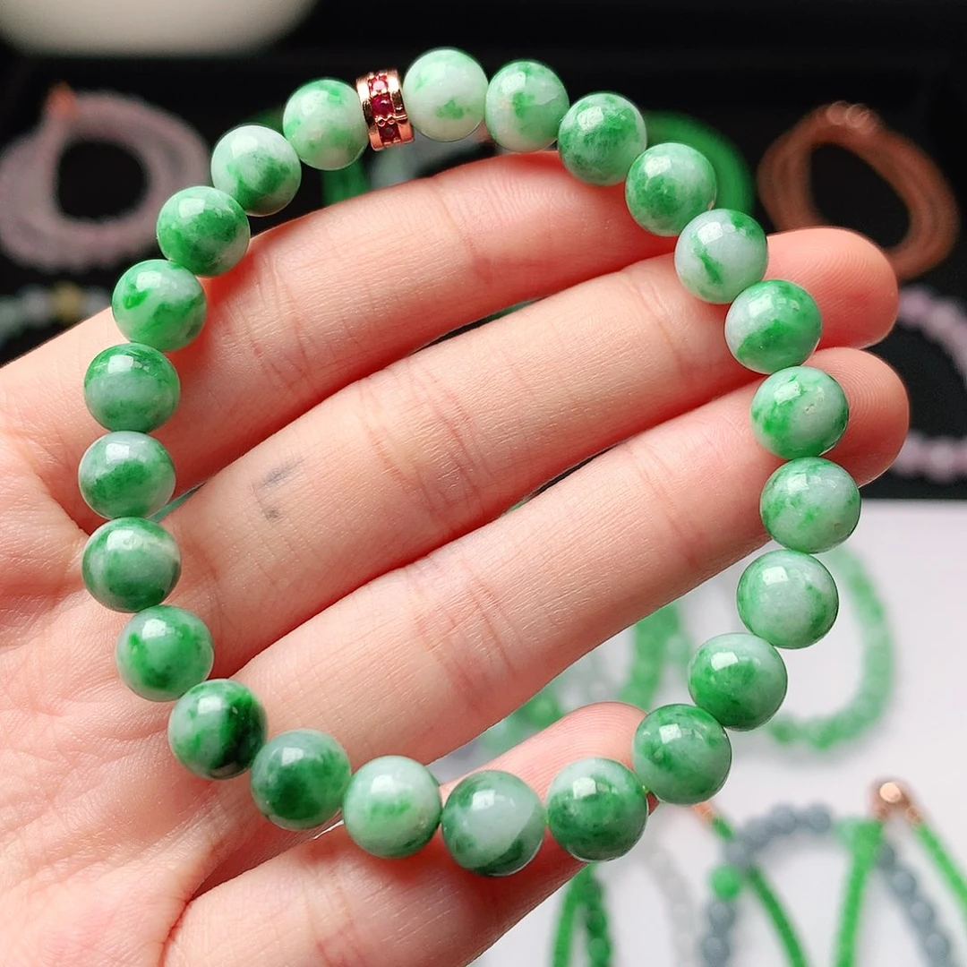 翡翠未镶嵌手链翡翠