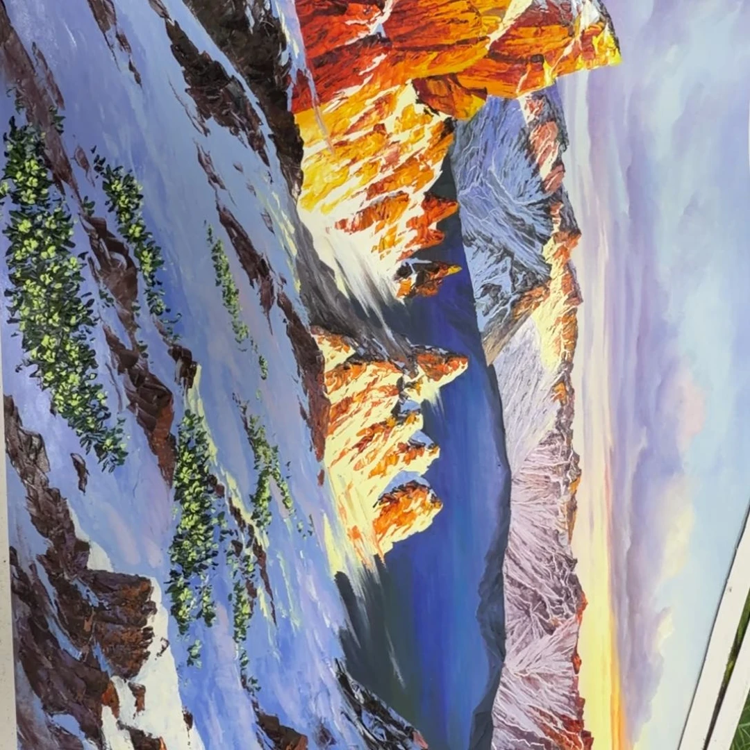 油画在干嘛了啊我想