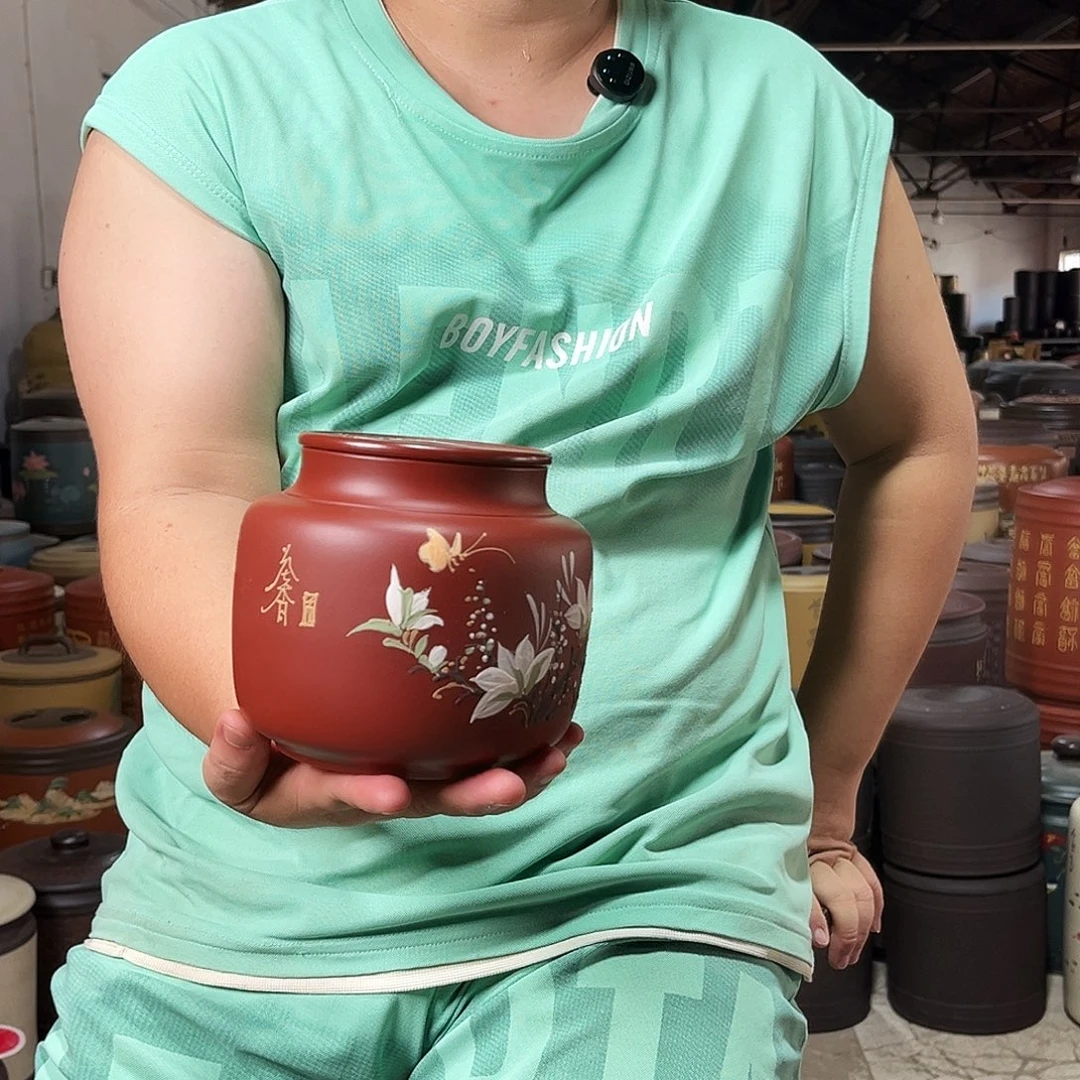 紫砂茶叶罐茶叶罐