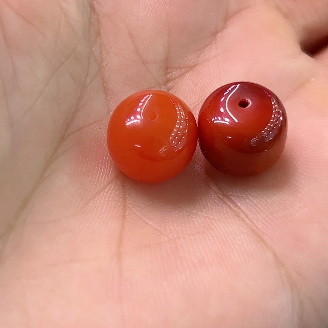 南红玛瑙珠子未镶嵌文*