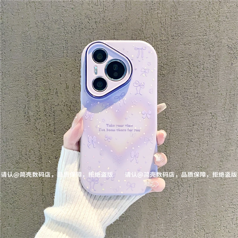 (华为P系列)金属小胖妹适用华为Pura70/华为p60/p50/p40/30手机壳