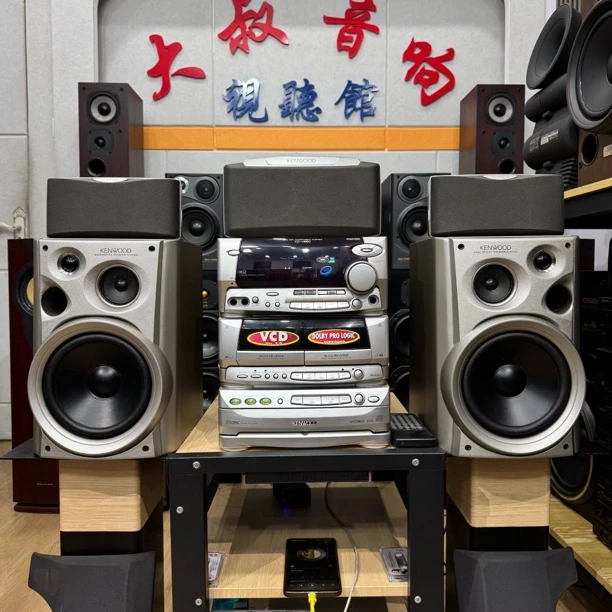 8新 KENWOOD/建伍 V890组合音响6件套，音质好功能全，运费自理