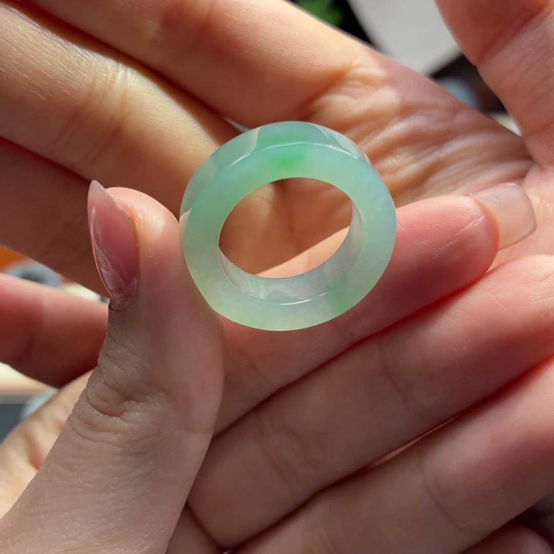 未镶嵌定制翡翠冰娇绿 15-17