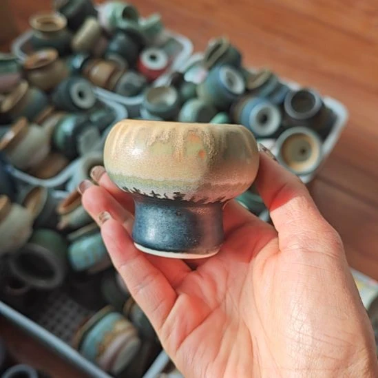 景德镇陶瓷盆 口4.5