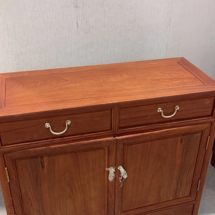 用***7成套家具花梨木类缅花餐边柜98.40.81