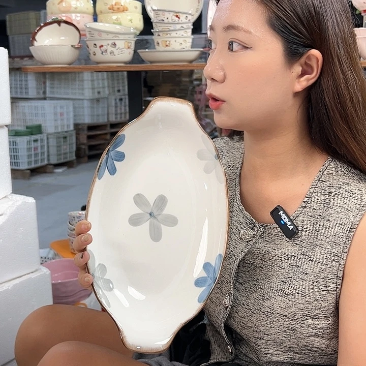 潮州陶瓷微瑕釉下彩
