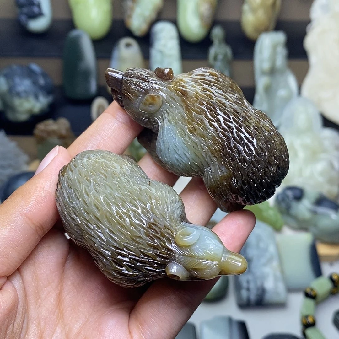 颈饰未镶嵌和田玉