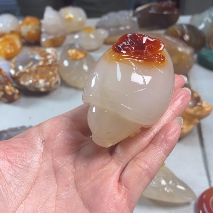 玛瑙/玉髓吊坠(不含链)未镶嵌