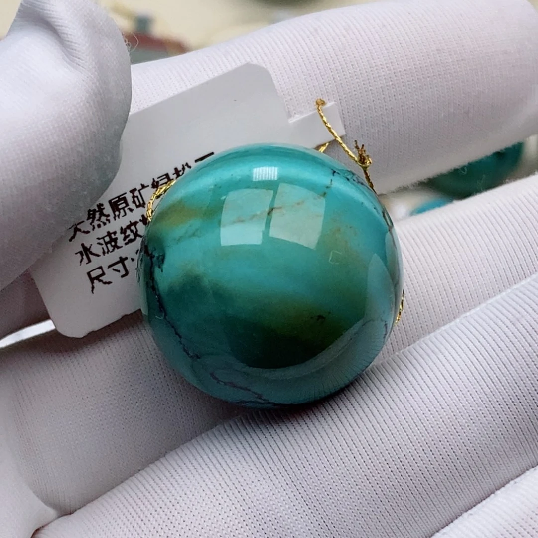 绿松石未镶嵌珠珠