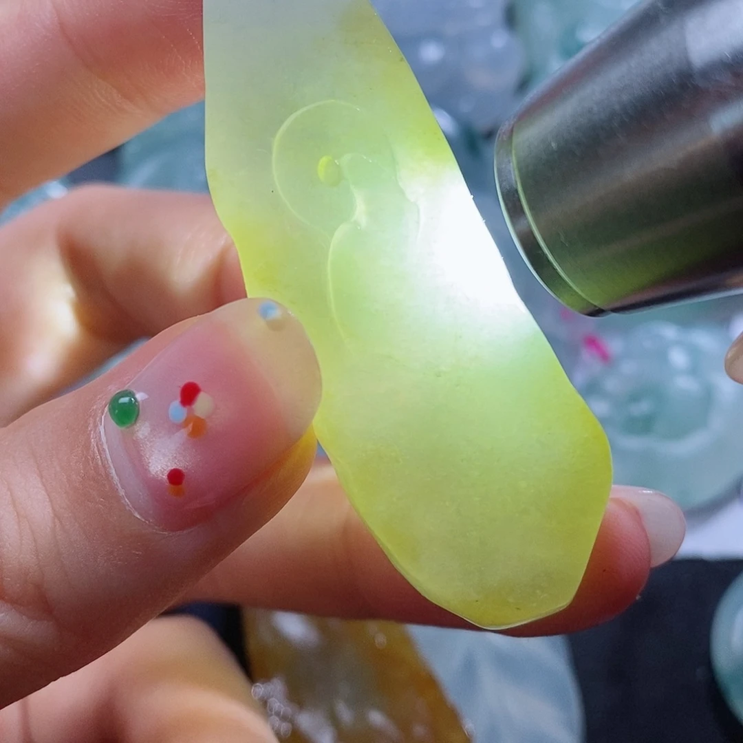 定制翡翠未镶嵌毛货付款后联系客服确认抛光