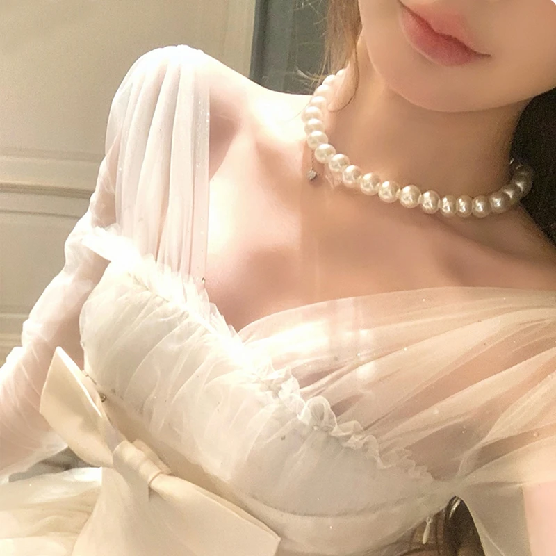 非金属仿水晶项链 sisi JIANG澳白项链