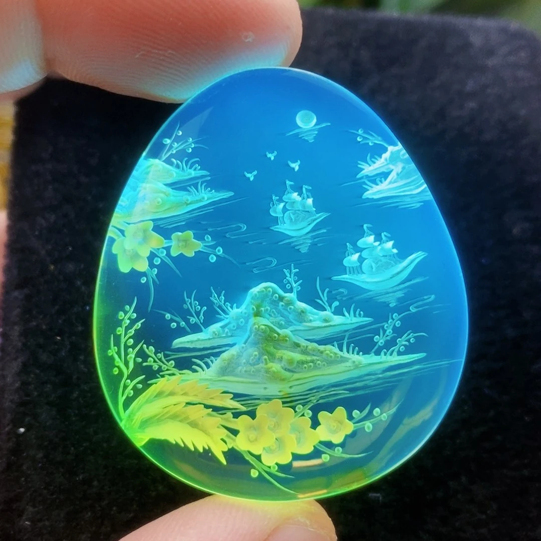 【闪购商品】金珀吊坠(不含链)未镶嵌