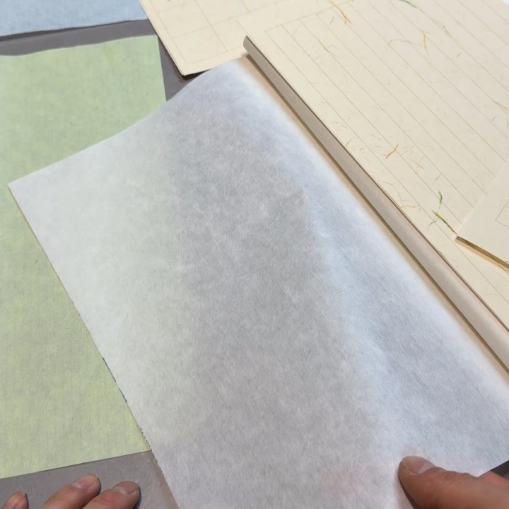 四尺对开50张、素雪•雁楮