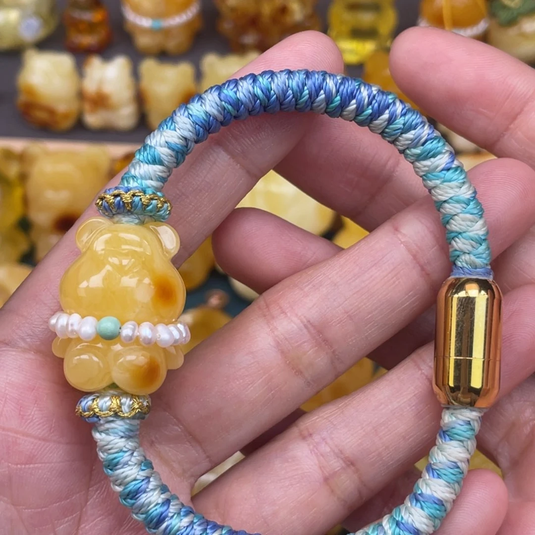 裸石琥珀未镶嵌蜜蜡