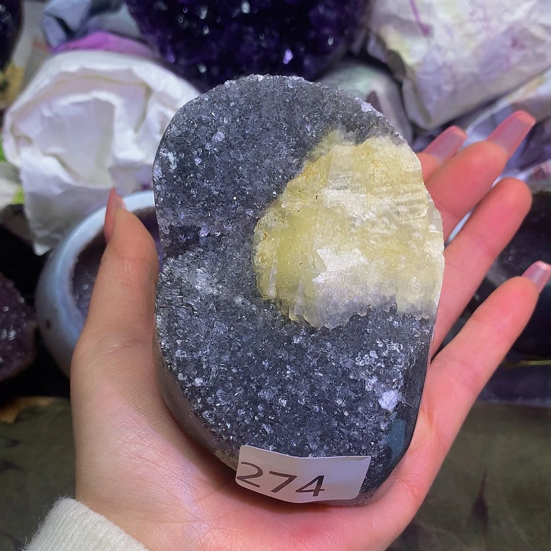 紫晶大型摆件（非配饰）未镶嵌