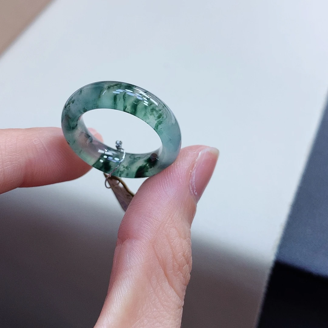 翡翠戒指未镶嵌15号