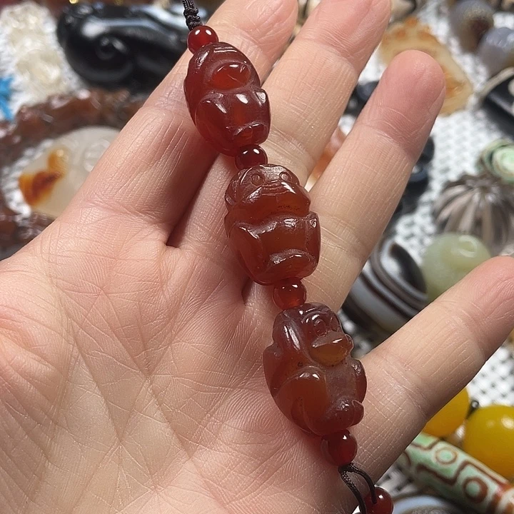 玛瑙/玉髓未镶嵌挂件