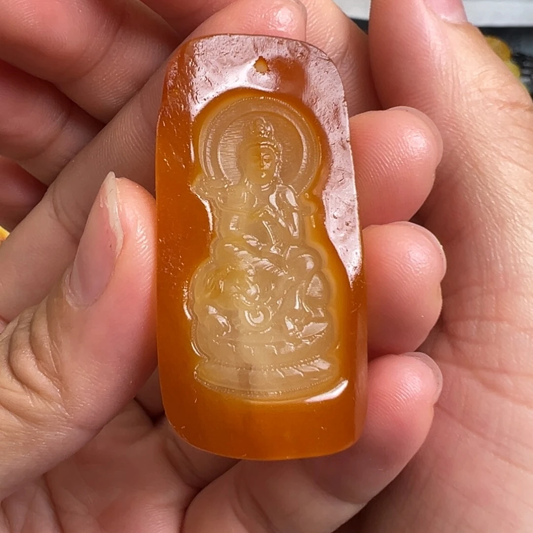 蜜蜡未镶嵌裸石龙蛇