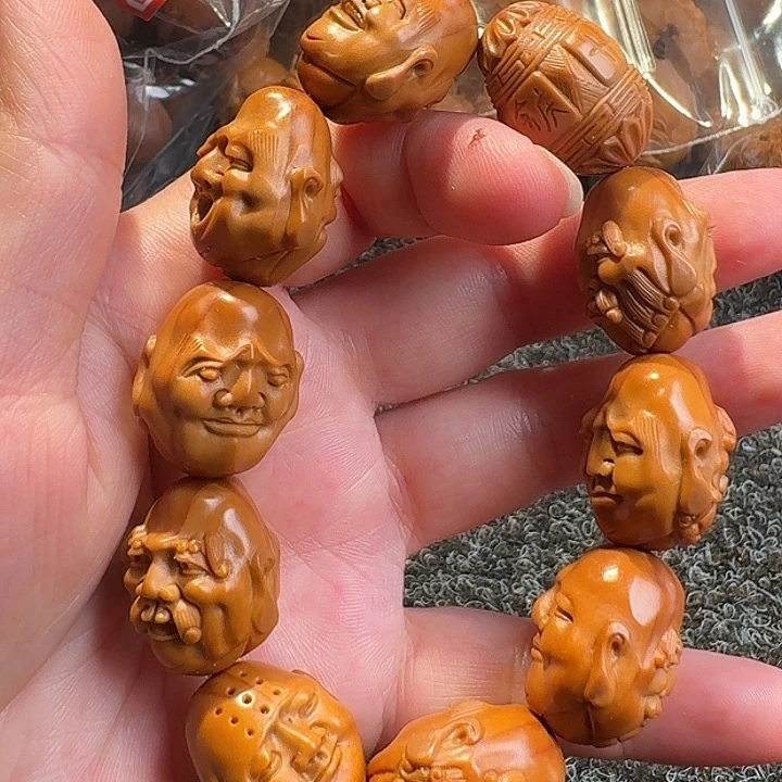 橄榄核吊坠橄榄须派罗汉
