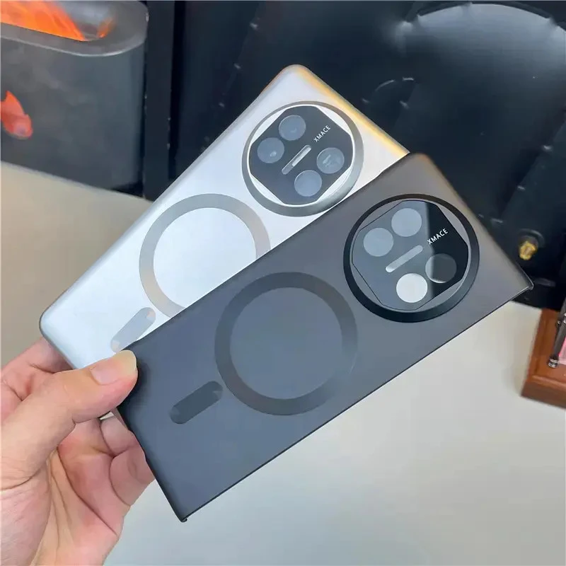 超薄磨砂无边框适用华为MateX5磁吸手机壳X6典藏版超薄防摔保护套