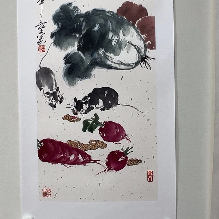 国画汪恩伦老师国画作品