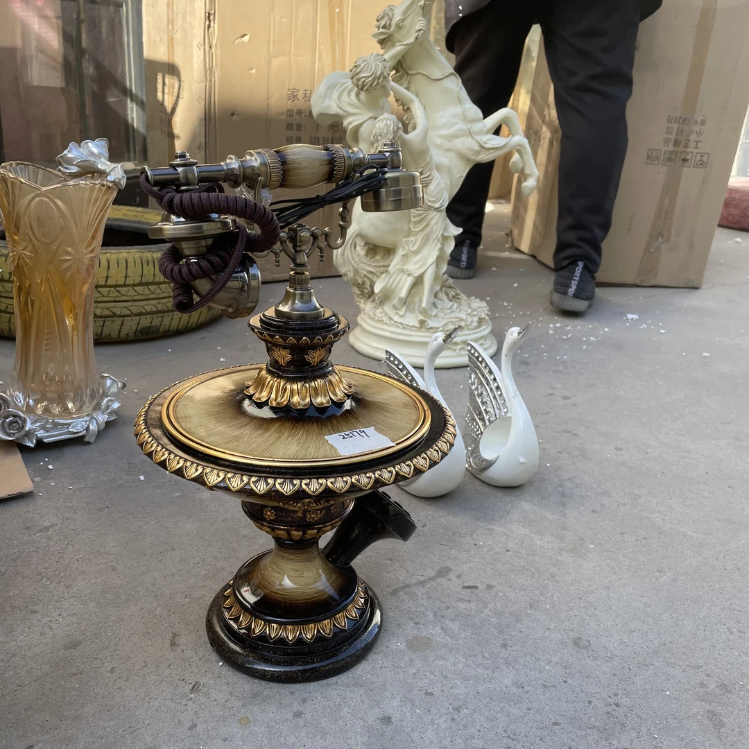 新尾货 饰品 25179  电话摆件