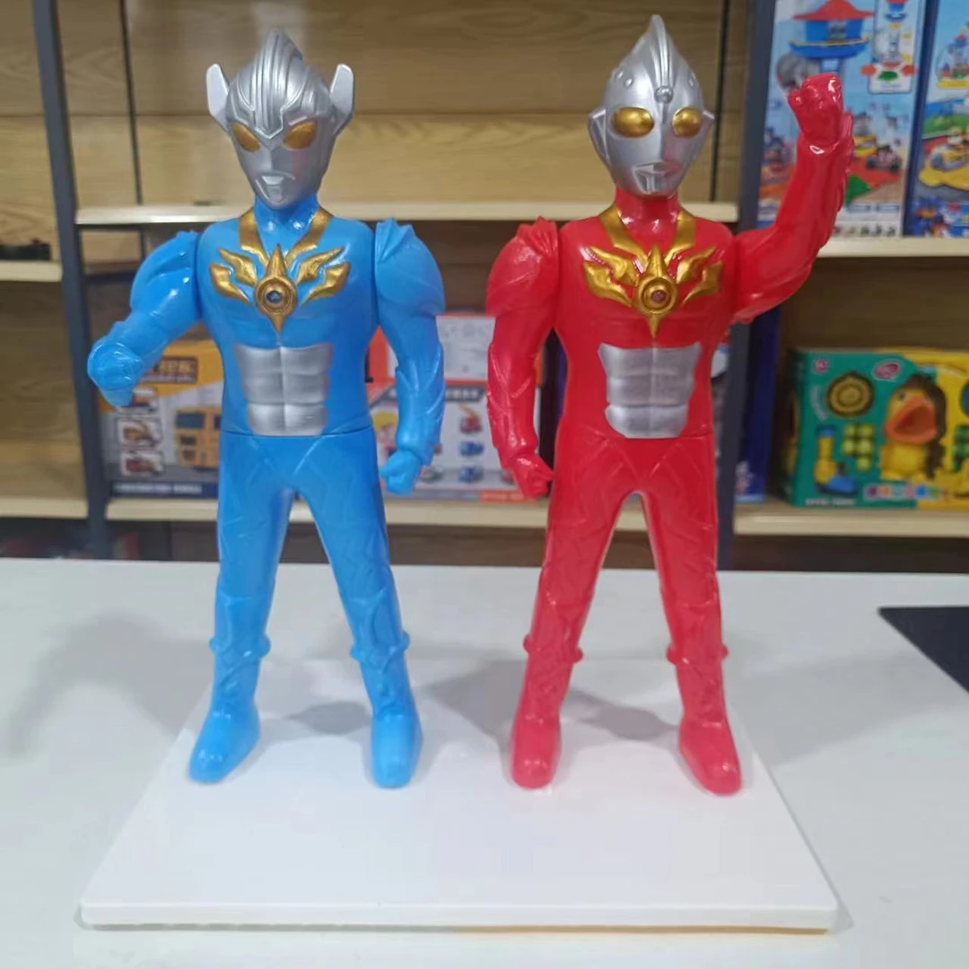 佑【发2只】灯光音乐宇宙超人关节腰部可旋转超人32CM（电商装）