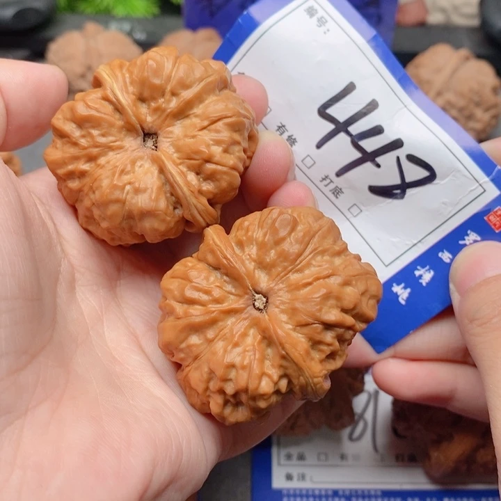 把件桃核豐*轩40蛤蟆头448号牌