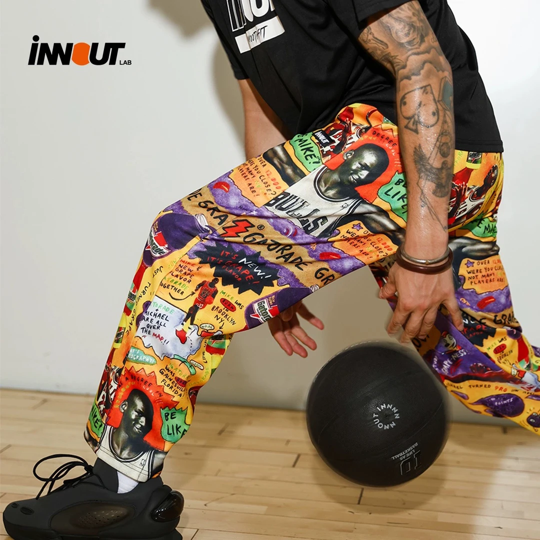 长袖T恤男印花篮球训练热身投篮服健身衣