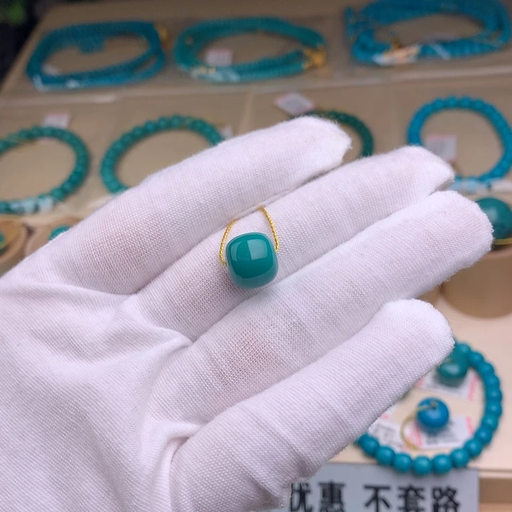 未镶嵌绿松石珠宝奇石11-10