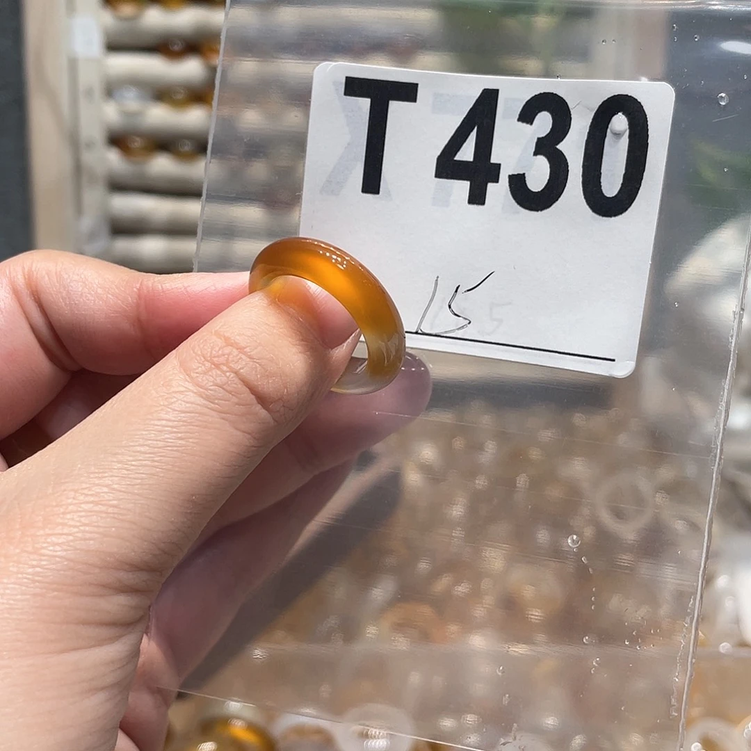 玛瑙/玉髓未镶嵌戒指430