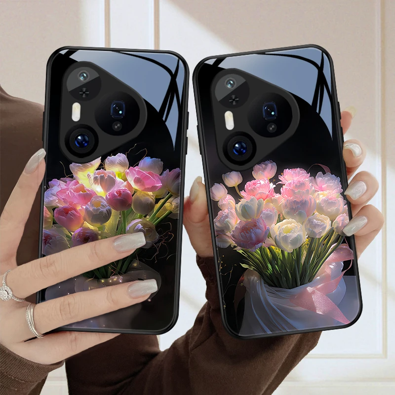 适用华为Pura80手机壳Pura80pro女款流行个性防摔高颜值优美小众