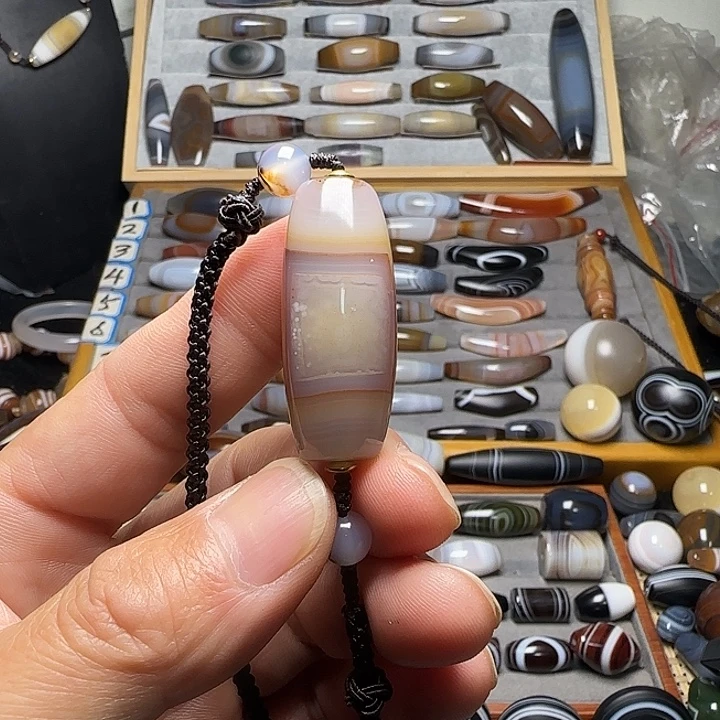 玛瑙/玉髓未镶嵌吊坠(不含链)