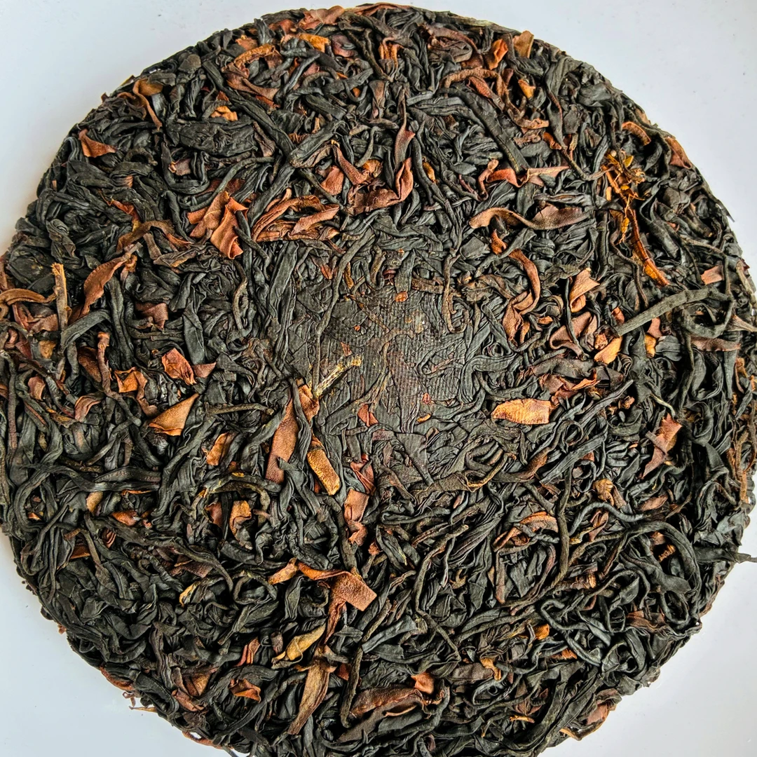 荒野25年单株晒红《野生红茶饼》