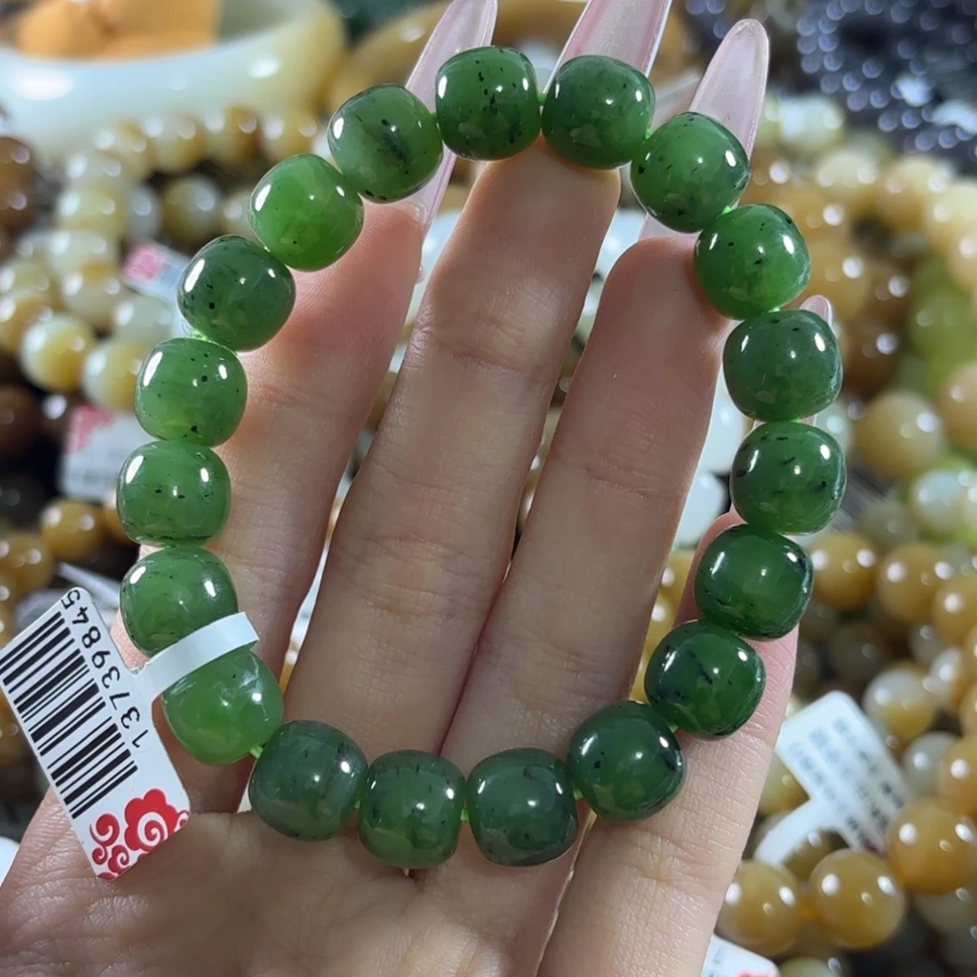 和田玉未镶嵌手链251