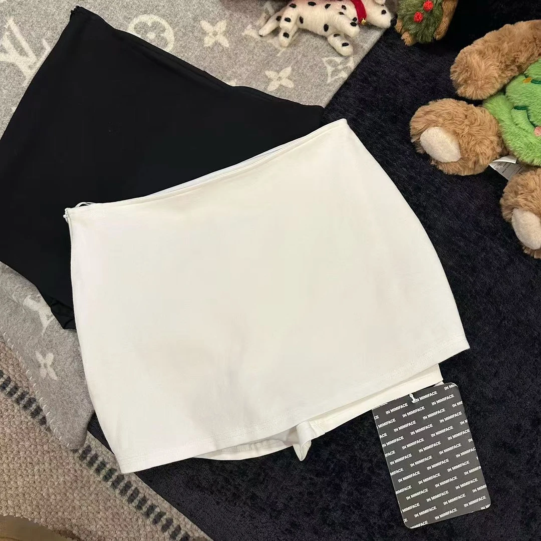 IN MIMIFACE【年终返场】2024年新款纯欲辣妹短裙内搭半身长裙纱裙