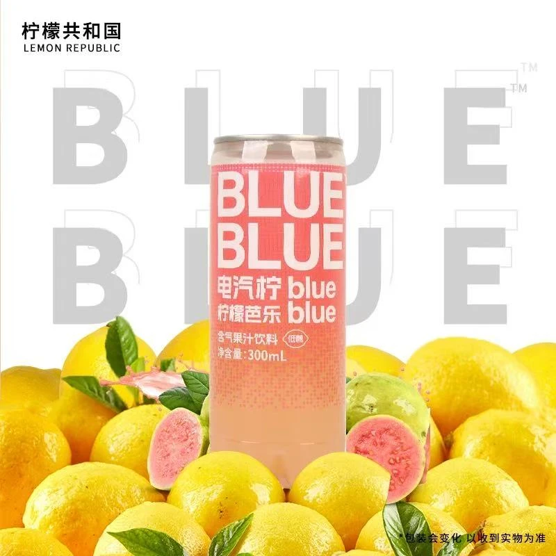 【临期】短保90天-【25.12.20到期】柠檬共和国芭乐气泡水300ml黄柠檬
