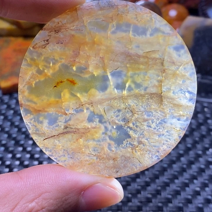 玛瑙/玉髓颈饰未镶嵌猫*猎