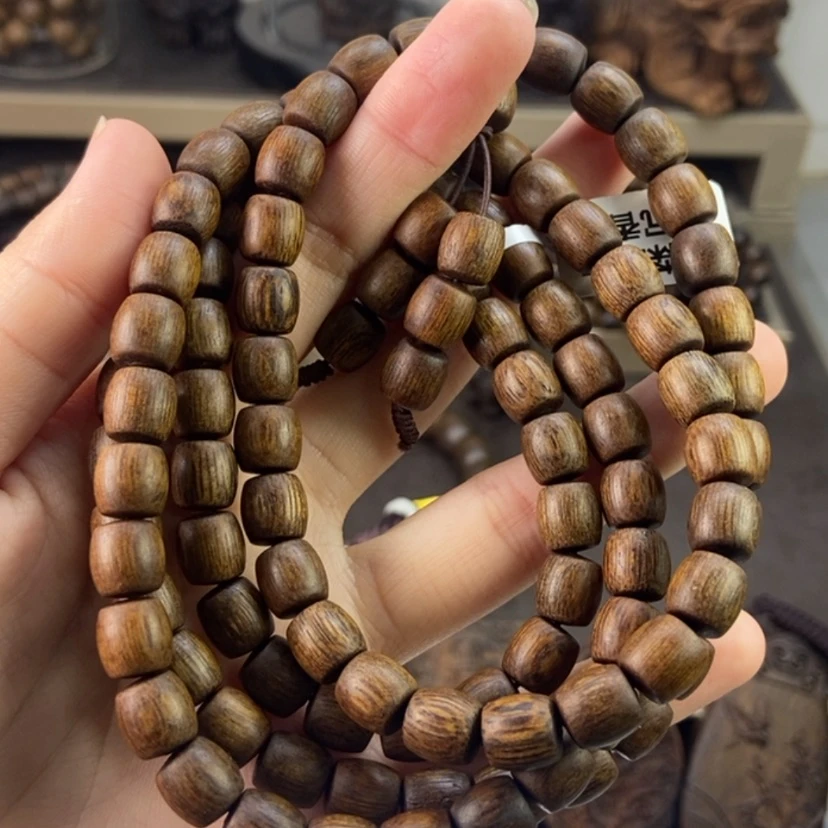 【闪购商品】沉香手串和*发富森红土