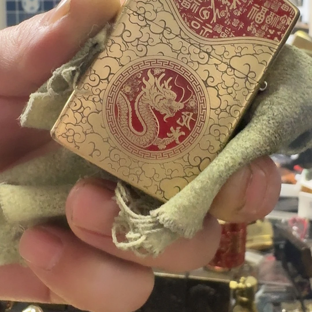 峰***转佐罗龙王煤油打火机