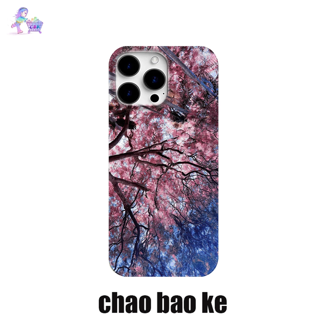 樱花手机壳适用于苹果16promax安卓华为荣耀vivo小米oppo一加小众