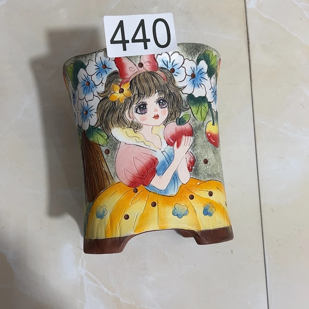 景德镇炫彩手绘口11.5高14.5